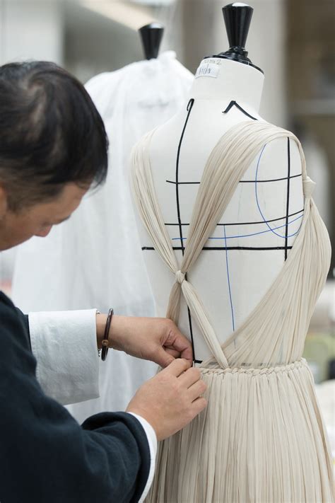 dior haute couture making